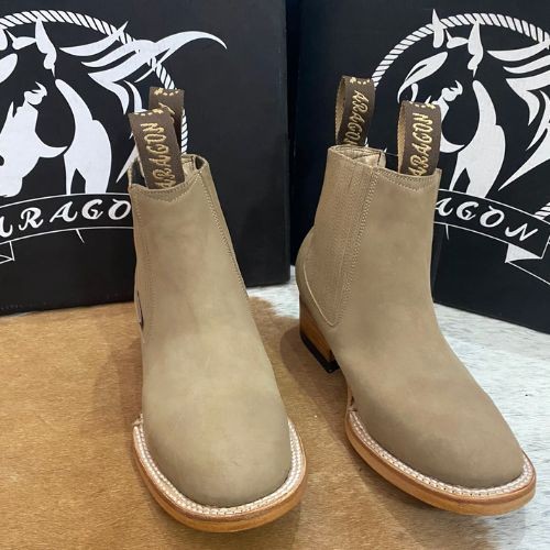 Aragon Boots Nobuk Sand / Adventure-Ready Boots / Crafted Comfort Shoes